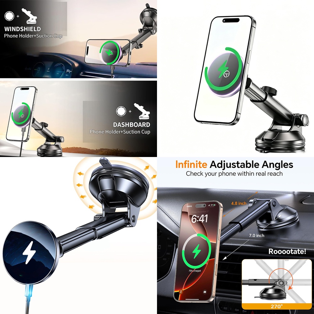 Phone Accessories Trending Products - Trendprodukt 2026 Neues Elektronik-Zubehör Armaturenbrett Magnetisches