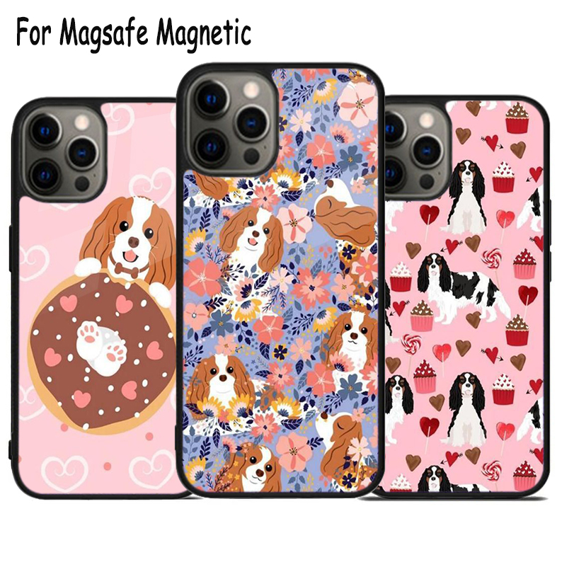 Phone Accessories Logo - Cavalier King Charles Spaniel Hundemuster Handyhülle