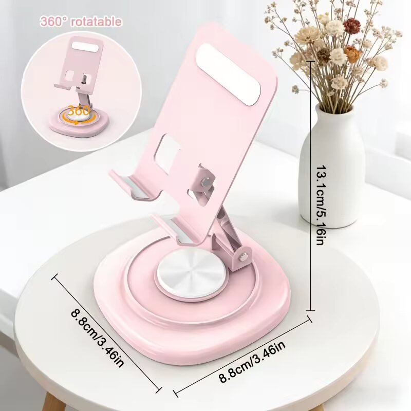 Phone Accessories Items - 360 Grad Drehbarer Faltbarer Desktop-Telefonständer Tragbarer