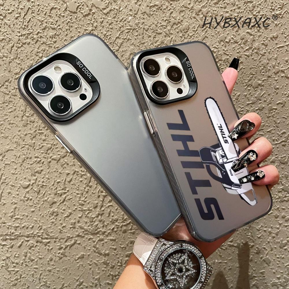 Phone Accessories Logo - HD XAXC S-STIHLs Kettensägen-Logo Handyhülle für