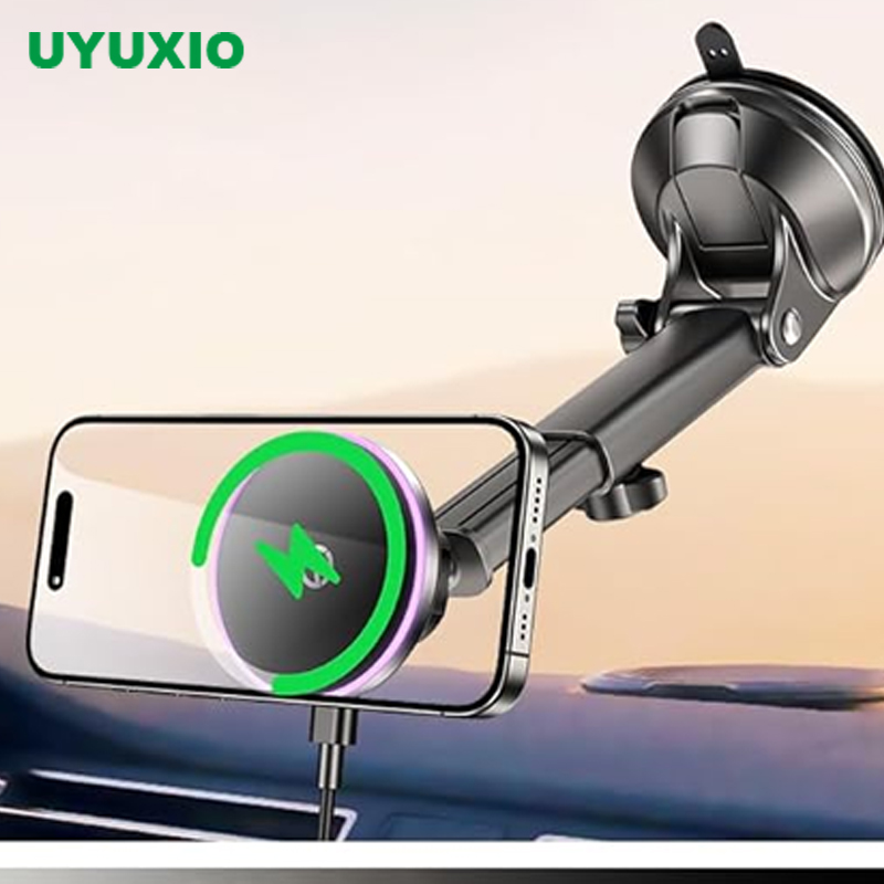 Phone Cooling Fan - UYUXIO 15 W Schnellladung Magnetisches kabelloses