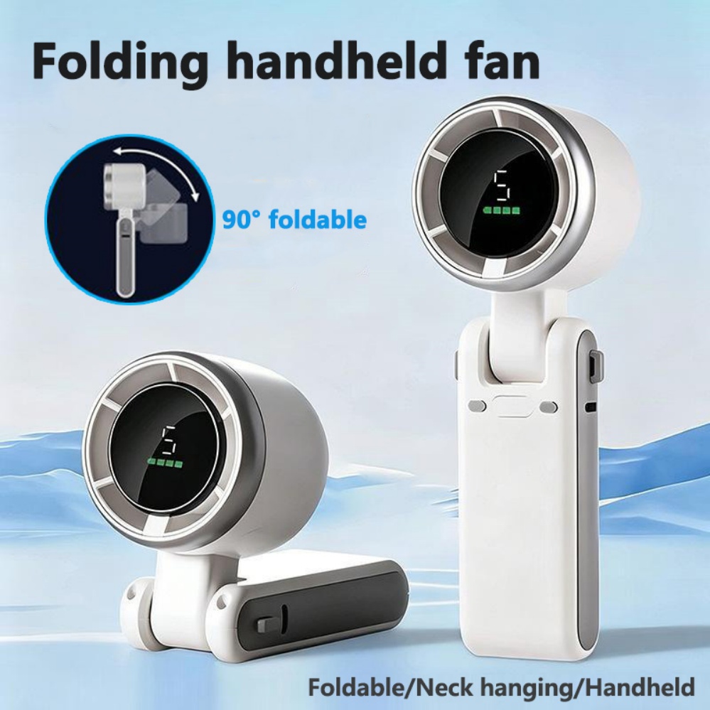 Phone Cooling Fan - Tragbarer Mini-Ventilator, faltbar, zum Umhängen am