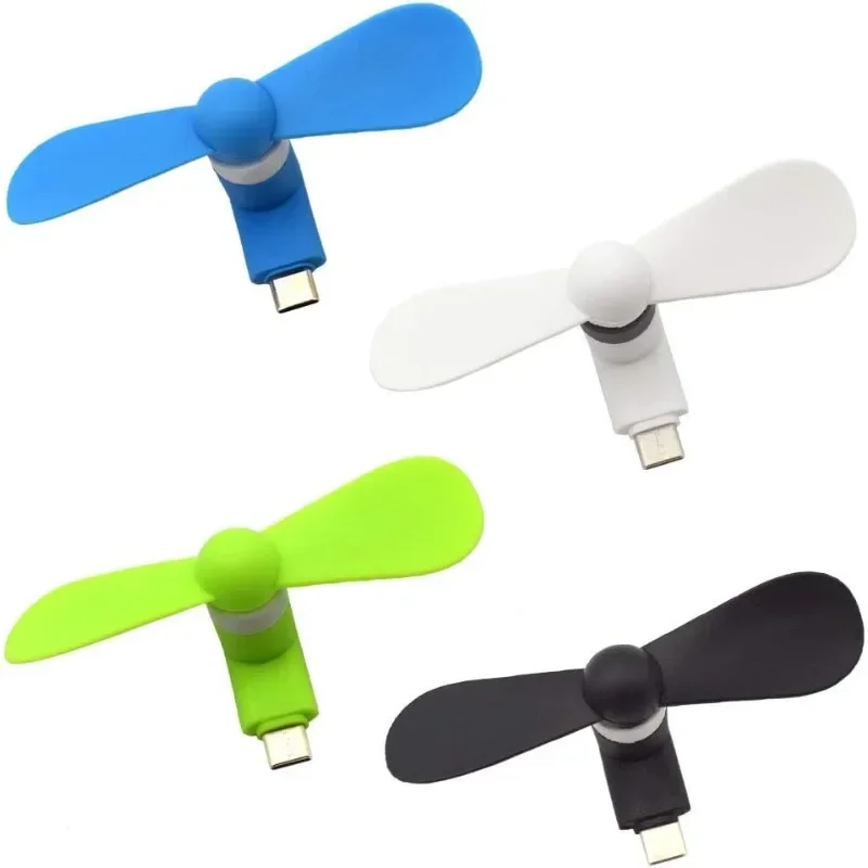 Phone Cooling Fan - Typ-C Mini Tragbarer Mikro-Ventilator, Handy-Mini-Ventilator, Powerbank-Kühlventilator,