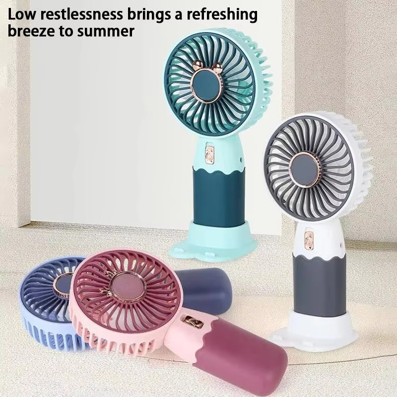 Phone Cooling Fan - Mini-Elektroventilator, wiederaufladbar über USB, tragbarer Handventilator
