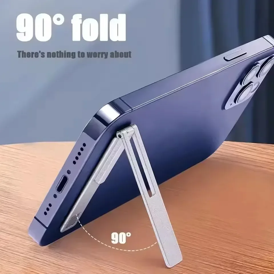 Desk Phone Stand - Magnetischer Ultraflacher Faltbarer Handyhalter aus Metalllegierung,