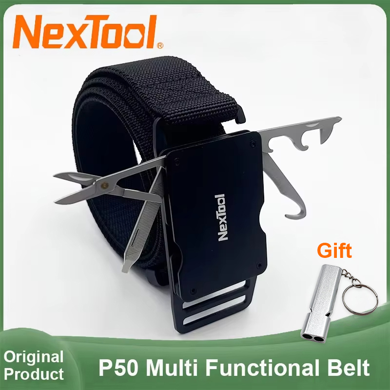 Sim Card Tool - NexTool Verbesserte P50 Multifunktionale Gürtel Werkzeug
