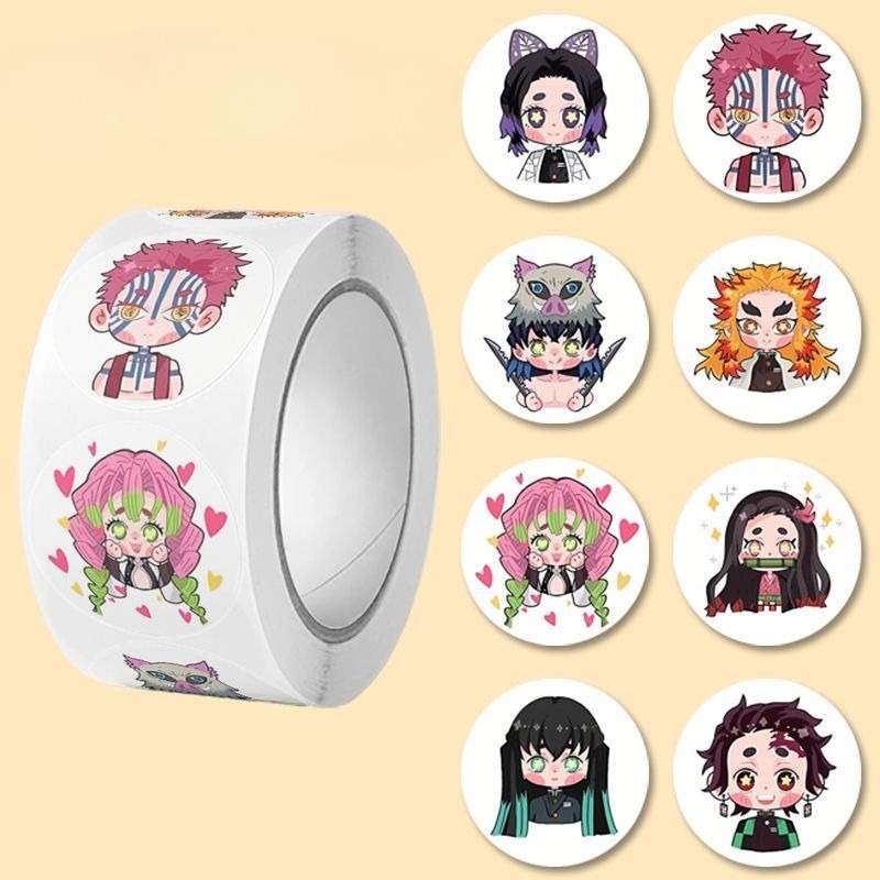 Phone Accessories Demon Slayer - 500 Stück Cartoon-Version von Kimetsu no