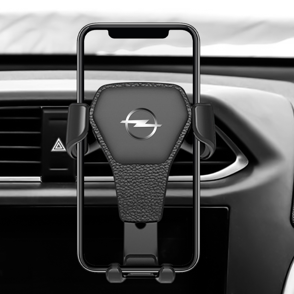 Phone Accessories Logo - Verstellbarer Auto-Logo-Handyhalter Lüftungsclip Zubehör für Opel