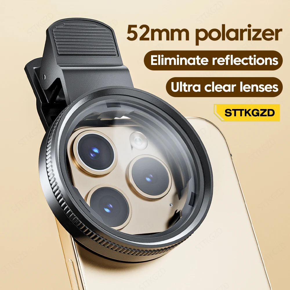 Phone Accessories Items - Neue 52mm CPL Handy Objektiv Filter