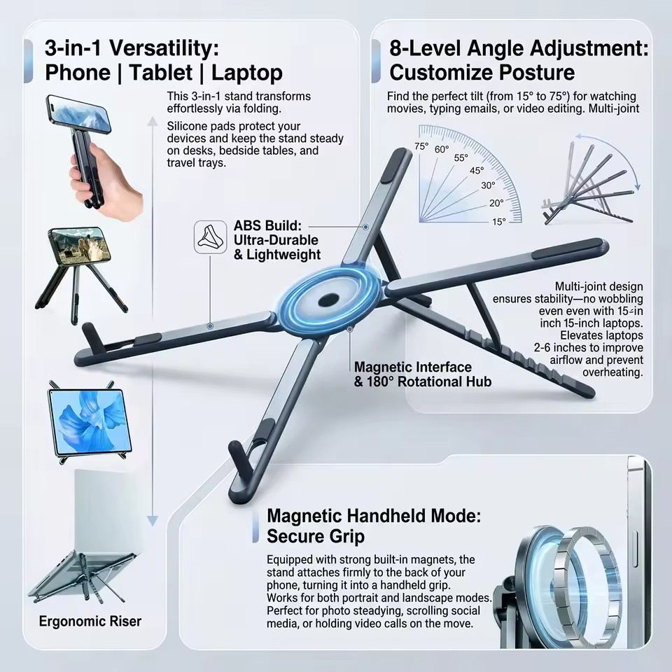 Tragbarer Magnetischer Handyha – Desk Phone Stand Bewertung und Preis