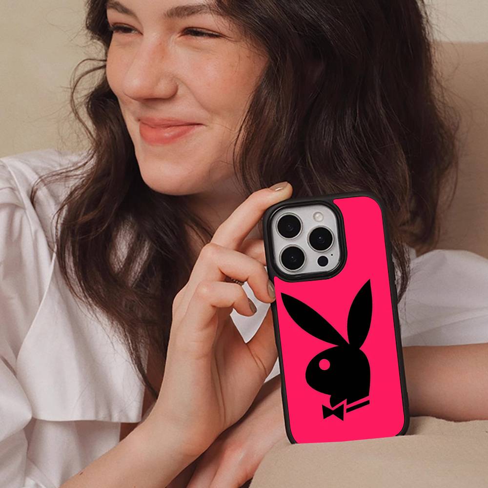 P-PlayboyS-S Logo Schwarze Sil – Phone Accessories Logo Bewertung und Preis