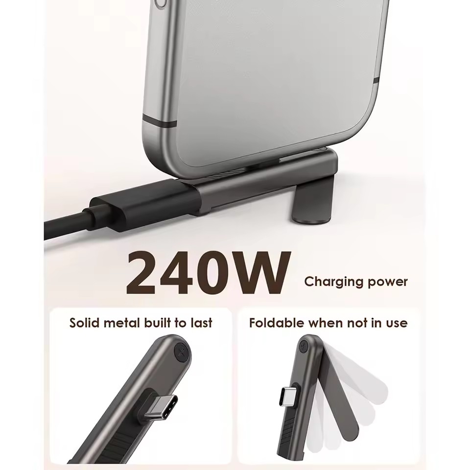 2/1 Stück Tragbarer USB-C-auf- – Desk Phone Stand Bewertung und Preis