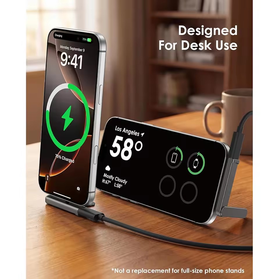 2/1 Stück Tragbarer USB-C-auf- – Desk Phone Stand Bewertung und Preis