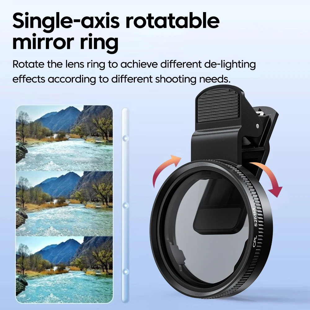 Neue 52mm CPL Handy Objektiv F – Phone Accessories Items Bewertung und Preis