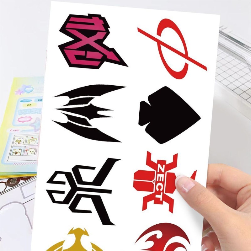 60 Blatt Kamen Rider Logo-Aufk – Phone Accessories Items Bewertung und Preis